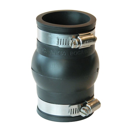 Fernco Fernco Schedule 40 1-1/2 in. Hub X 1-1/2 in. D Hub PVC 3 in. Expansion Coupling 1 pk PXJ-150
